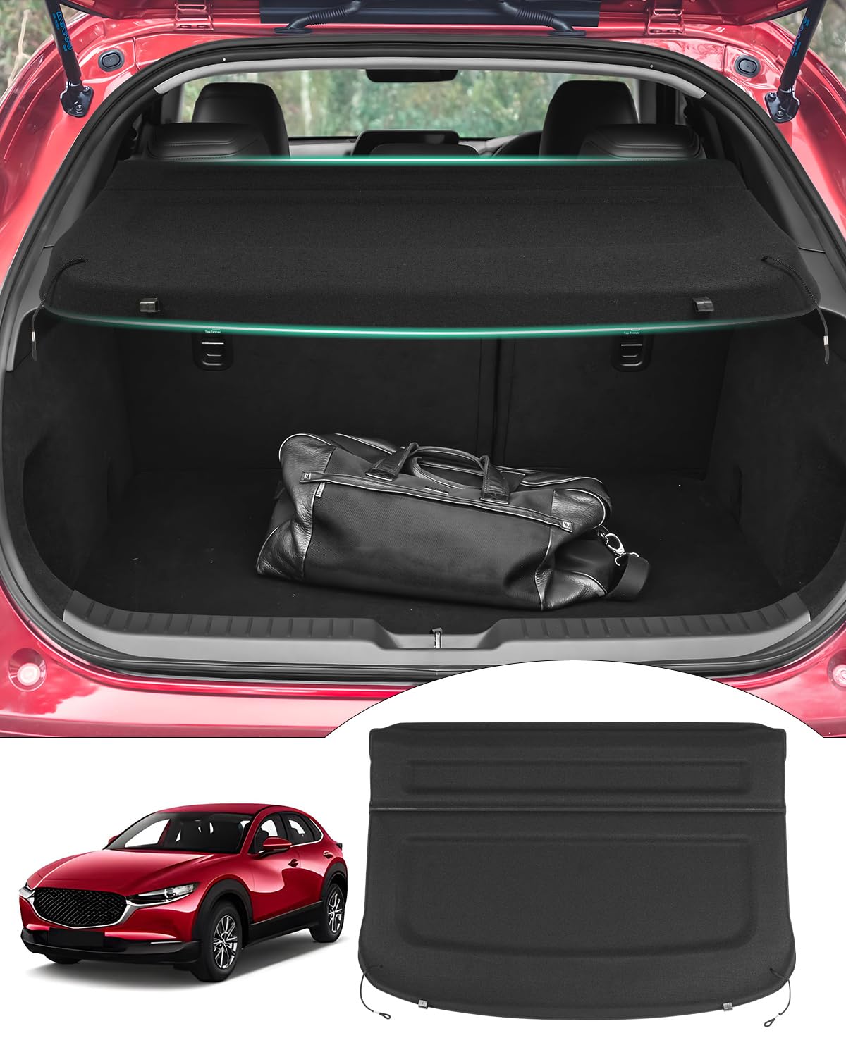 Amazon.com: Powerty Cargo Cover for 2020-2025 2026 Mazda CX-30